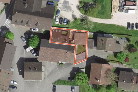 Foto aerea con la particella, Mümliswil-Ramiswil
