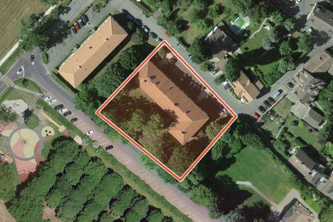 Luftbild mit Grundstück, Genthod